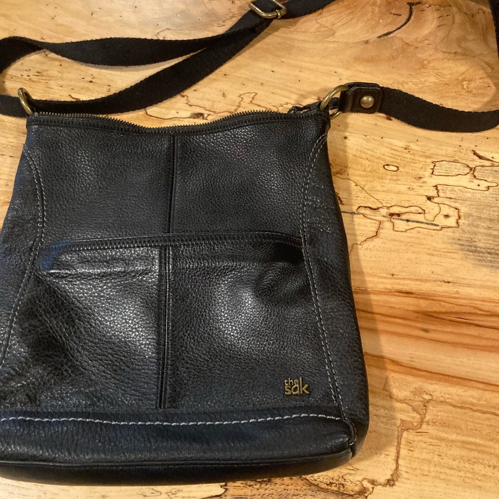 The Sak Black crossbody purse